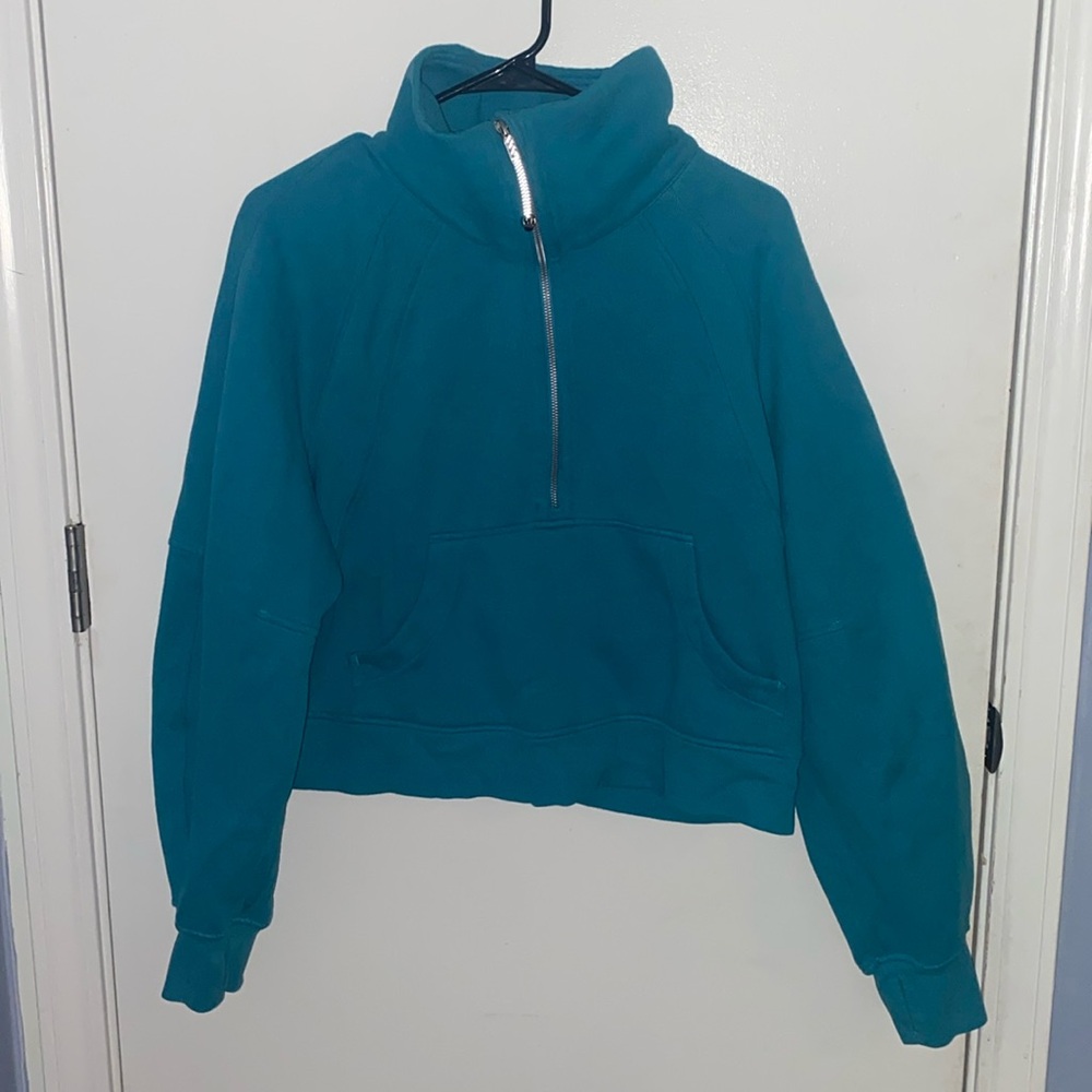 Lululemon Scuba Half Zip Funnel Neck